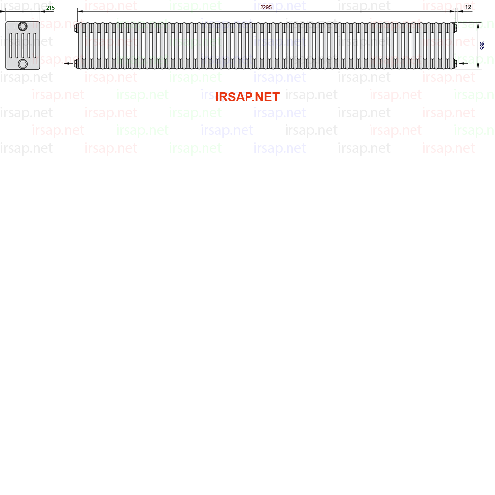 Радиатор IRSAP Tesi 60365/51 T08 CL 01